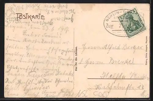 AK Haynau, Ring mit Geschäften