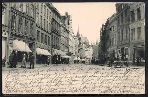 AK Lübeck, Geschäfte in der Sandstrasse