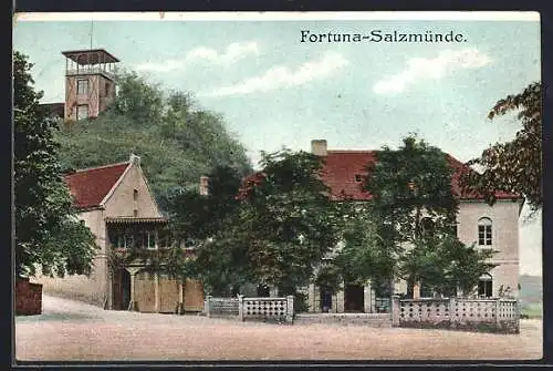 AK Salzmünde, Fortuna-Salzmünde, Strassenpartie
