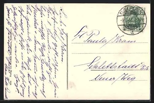 AK Euskirchen, Neustrasse mit Geschäften