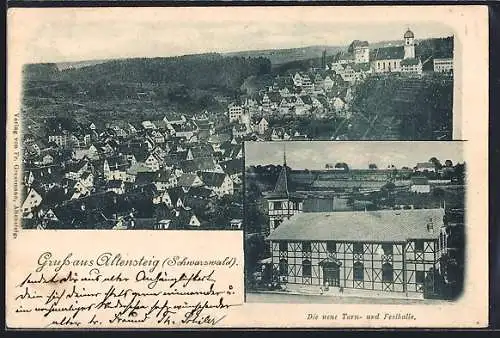 AK Altensteig, Die neue Turn- und Festhalle