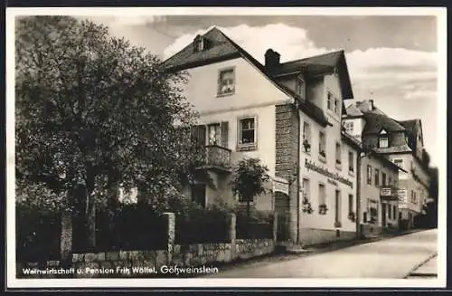AK Gössweinstein, Weinwirtschaft & Pension Fritz Wölfel