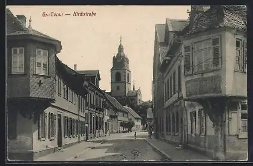 AK Gross-Gerau, Partie in der Kirchstrasse