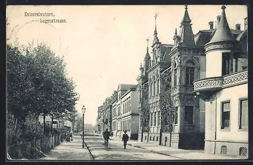 AK Kaiserslautern, Stadtvillen in der Logenstrasse