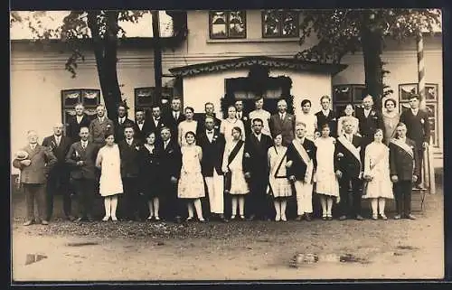 Foto-AK Kleinsolt, Ringreiterfest