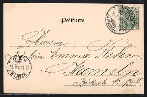 AK Northeim i. H., Badeanstalt, Rhumemühlen, Partie an der Rhüme