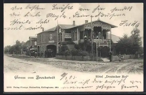 AK Brokstedt, Hotel Deutscher Hof