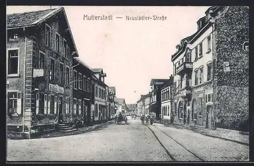 AK Mutterstadt, Neustädter-Strasse