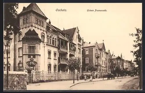AK Oschatz, Untere Promenade