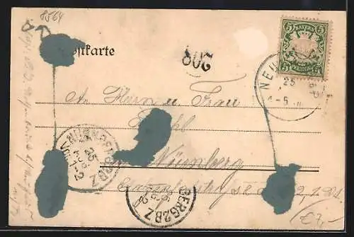 AK Hartenstein / Fränk. Schweiz, Ortsansicht mit Blick ins Tal