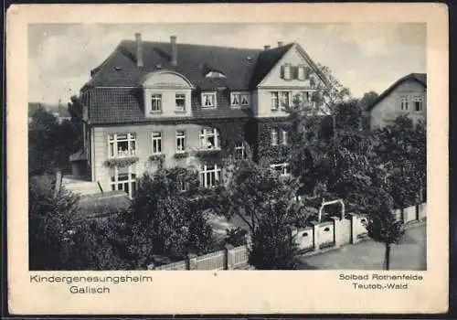 AK Rothenfelde / Teutoburger Wald, Kindergenesungsheim Galisch
