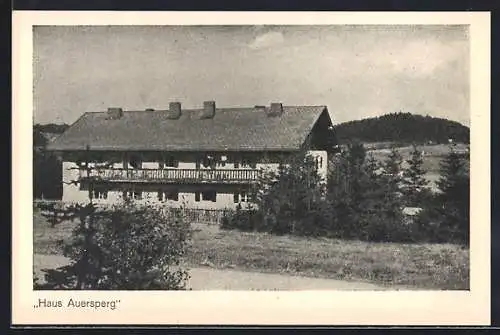 AK Auersbergsreut, Pension Haus Auersperg, Bes. Tony Schaffert
