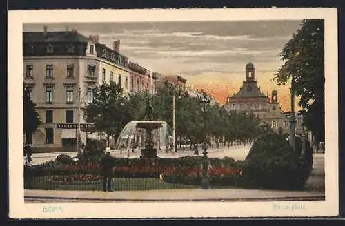 AK Bonn, Kaiserplatz