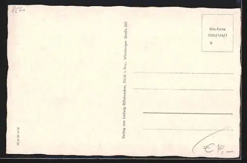 AK Pommelsbrunn, Totalansicht v. d. Mühlkoppe