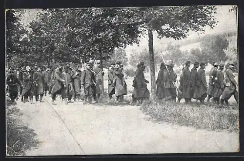 AK Kriegsgefangene Franzosen