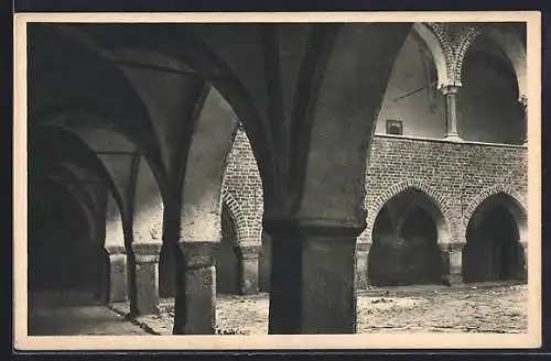 AK Heilsberg, Innenhof des Hochschlosses