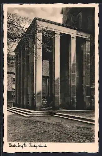 AK Königsberg i. Pr., Das Kantgrabmal