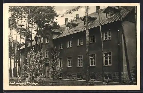 AK Tiborlager, Gebäudeansicht