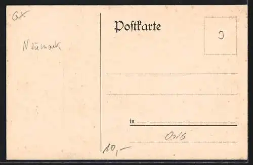 AK Berlin-Schönow, Haus Schönow im Schnee