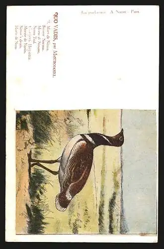 Künstler-AK Domenico Mastroianni: Mort de Néron