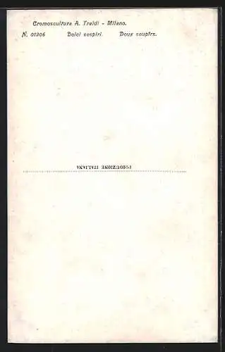 Künstler-AK Domenico Mastroianni: Dolci sospiri