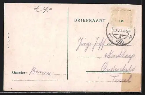 AK Alkmaar, Ansicht am Bloemenmarkt