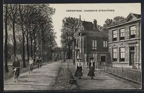 AK Heemstede, Partie am Haagsche Straatweg