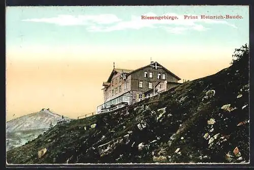 AK Prinz Heinrich-Baude im Riesengebirge