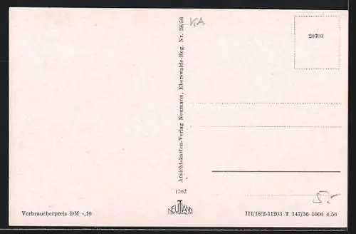 AK Oderberg / Mark, Blick von der Oderbrücke