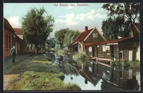 AK Zaandam, het Blauwe pad