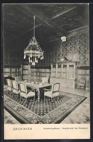 AK Groningen, Academiegebouw, Vergaderzaal van Curatoren