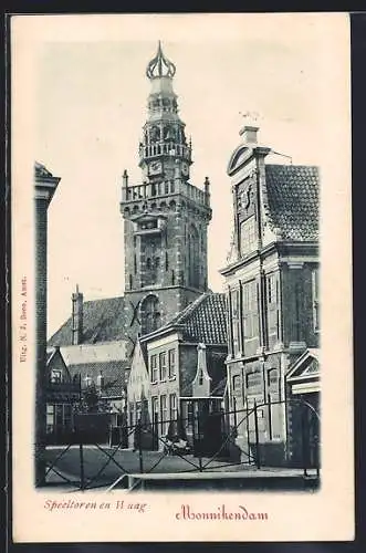 AK Monnikendam, Speeltoren en Waag
