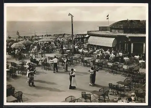 AK Bad-Zandvoort, Cafe mit Tanzpaaren