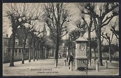AK Noordwijk binnen, Lindeplein mat R. K. Kerk