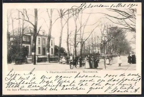 AK Hilversum, `s Gravelandscheweg