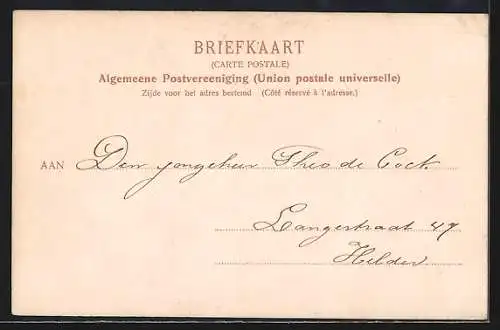 AK Haarlem, Binnen-Spaarne met Waag