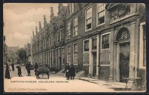 AK Haarlem, Heiligland, Gasthuis-Huisjes