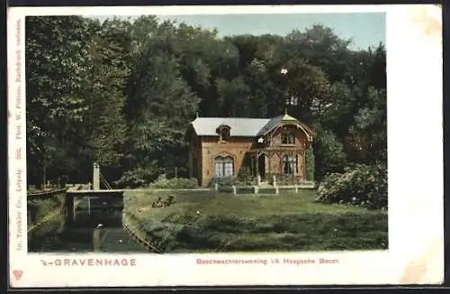 AK `s-Gravenhage, Boschwachterswoning i. h. Haagsche Bosch