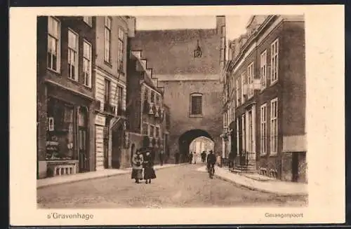 AK s`Gravenhage, Gevangenpoort