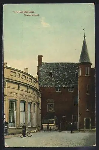 AK `s-Gravenhage, Gevangenpoort