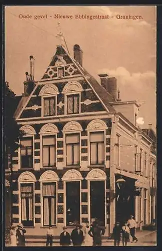AK Groningen, Oude gevel, Nieuwe Ebbingestraat