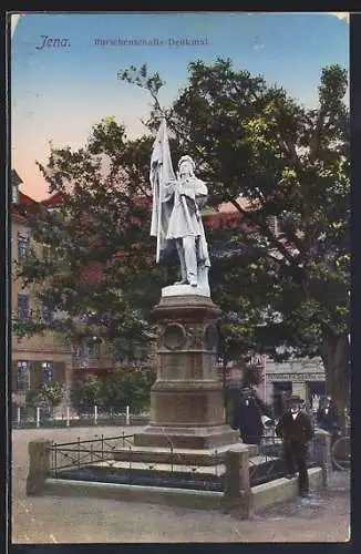 AK Jena, Burschenschafts-Denkmal