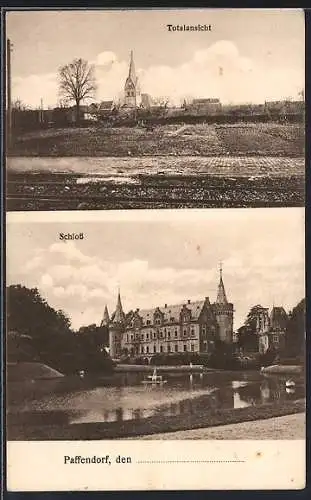 AK Paffendorf, Totalansicht, Schloss