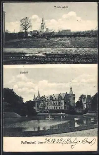AK Paffendorf, Totalansicht, Schloss