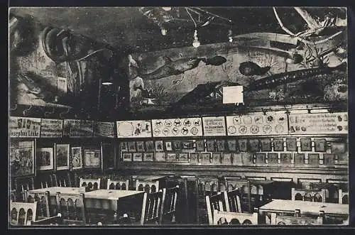 AK Dresden, Gasthaus Bauern-Museum, Kreuzstrasse 11