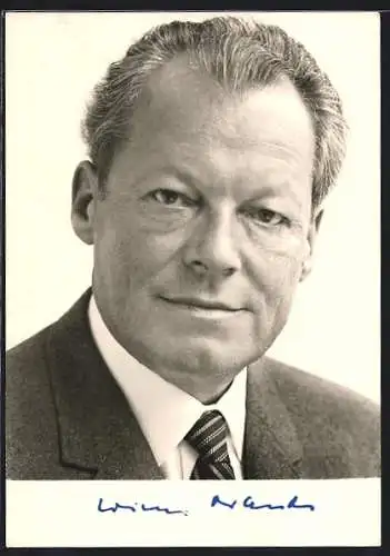 AK Dr. h. c. Willy Brandt, MdB, Bundeskanzler, SPD