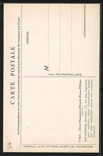 AK Douarnenez, Uferpartie mit Blick zum Ort