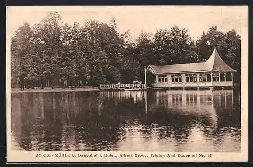 AK Bokel / Dauenhof, Gasthaus Bokel Mühle, Inh. Albert Greve