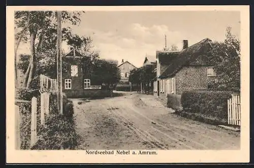 AK Nebel / Amrum, Ortsansicht