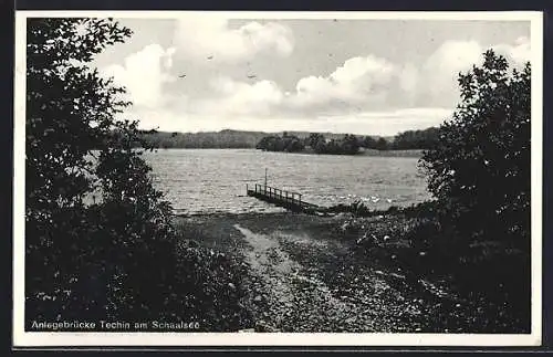 AK Techin am Schaalsee, Anlegebrücke